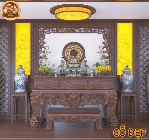 Sập Thờ Gỗ Gụ - ST 147