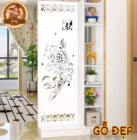 VÁCH NGĂN CÁ CHÉP - Thiết Kế Hiện Đại - Gỗ Đẹp