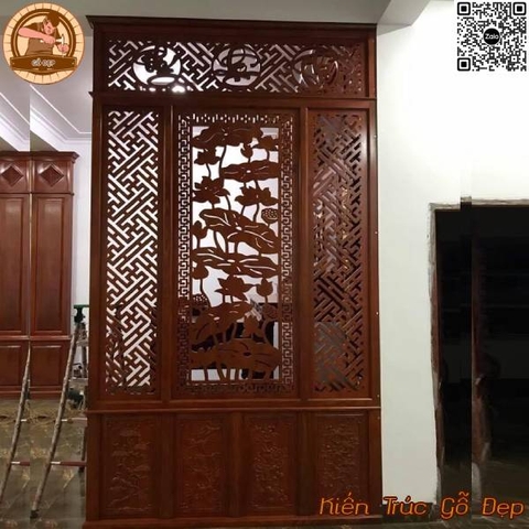 Vách Ngăn VT23 - Thiết Kế Hiện Đại Xưởng Gỗ Đẹp