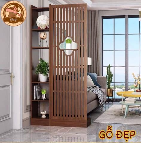 VÁCH NGĂN ĐỨNG - Thiết Kế Tối Giản - Xưởng Gỗ Đẹp