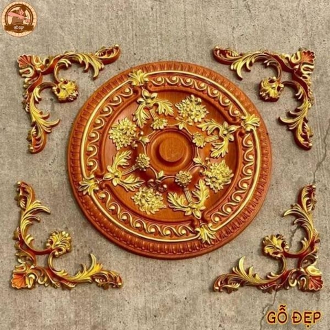 Viền Trang Trí Bàn Thờ Mẫu Tân Cổ Điển