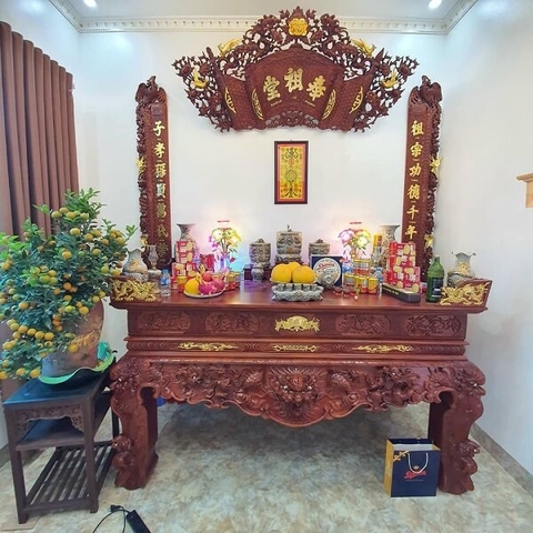 Sập Thờ Gia Tiên Tinh Tế, Sang Trọng ST 51