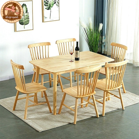 Bàn Ghế Phòng Bếp Sang Trọng Hiện Đại BG 05 - Gỗ Đẹp