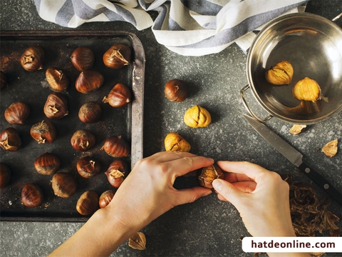 Hạt dẻ tươi và cách chế biến hạt dẻ tươi nhanh nhất!