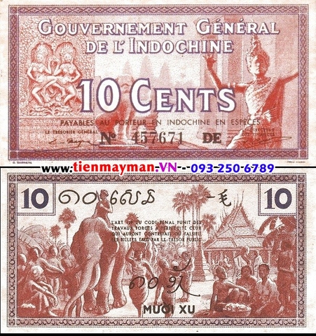 10 Cents 1939 P-85d