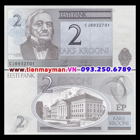 Estonia 2 Krooni 2006 UNC