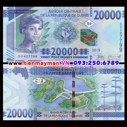 Guinea 20000 Sylis 2015 UNC