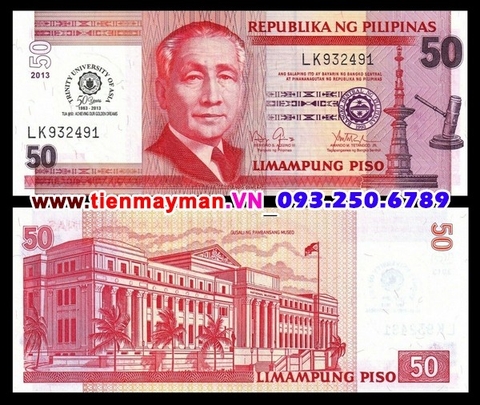 Philippines 50 Piso 2013 UNC