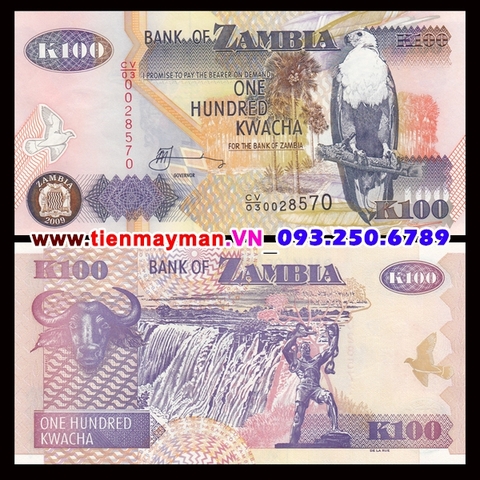 Zambia 100 Kwacha 2003 UNC