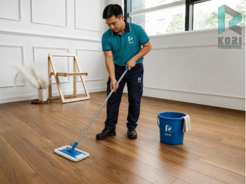 Mẹo Bảo Quản Sàn Gỗ Công Nghiệp Giúp Tăng Tuổi Thọ