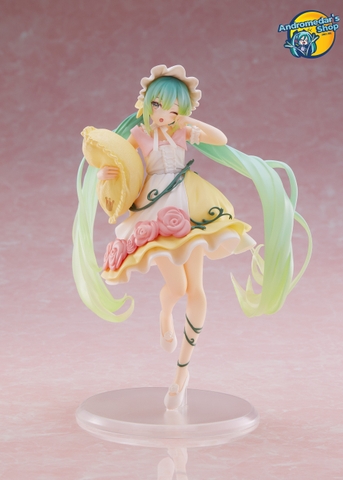 [Taito] Mô hình nhân vật Vocaloid Hatsune Miku (Sleeping Beauty Ver.) Wonderland Figure