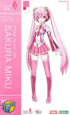 Frame Music Girl Sakura Miku (Plastic model)