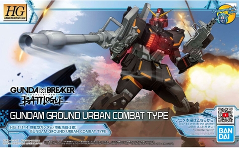 [Bandai] Mô hình lắp ráp Gundam Breaker Battlogue HG 1/144 Gundam Ground Urban Combat Type Plastic Model