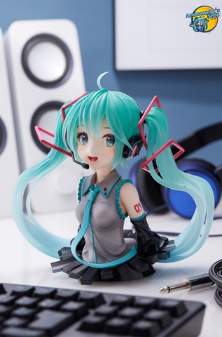 [Taito] Mô hình nhân vật Vocaloid Hatsune Miku Bust-Up 39 Miku's Day Anniversary Ver Prize Figure (A)