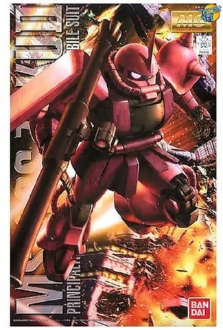 [Bandai] Mô hình lắp ráp Gundam 0079 Master Grade MG 1/100 MS-06S Char's Zaku II Ver. 2.0 Model Kits