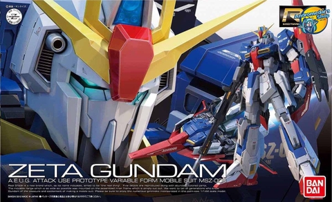 [Bandai] Mô hình lắp ráp Real Grade 10 1/144 RG MSZ-006 Zeta Gundam Model Kit