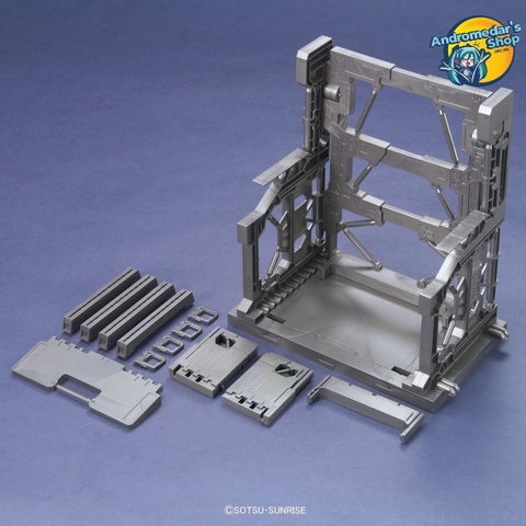 [Bandai] Mô hình lắp ráp Builders Parts Gundam System Base 001 Gunmetal 1/144 Scale Kit