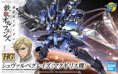 [Bandai] Mô hình lắp ráp HGI-BO EB-05S High Grade 1/144 HG 03 McGillis's Schwalbe Graze Model Kits