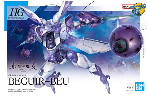 [Bandai] Mô hình lắp ráp Mobile Suit Gundam: The Witch from Mercury 1/144 High Grade HG Gundam Beguir-Beu Model Kit