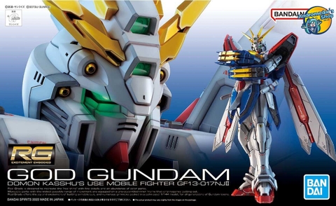 [Bandai] Mô hình lắp ráp Real Grade 37 1/144 RG GF13-017NJII God Gundam Model Kit