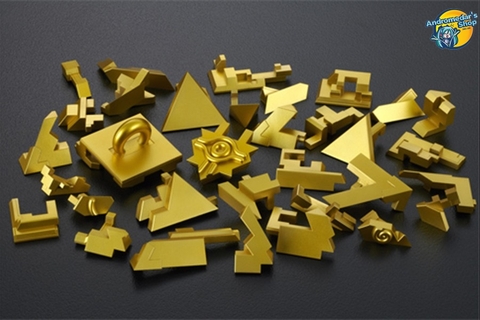 [Bandai] Mô hình lắp ráp Yu-Gi-Oh! Duel Monsters UltimaGear Millennium Puzzle Model Kit