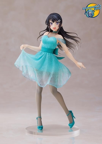 [Taito] Mô hình nhân vật Rascal Does Not Dream of Bunny Girl Mai Sakurajima (Clear Dress Ver.) Coreful Figure