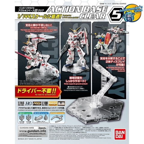 [Bandai] Bệ đỡ mô hình Action Base 5 Display Stand 1/144