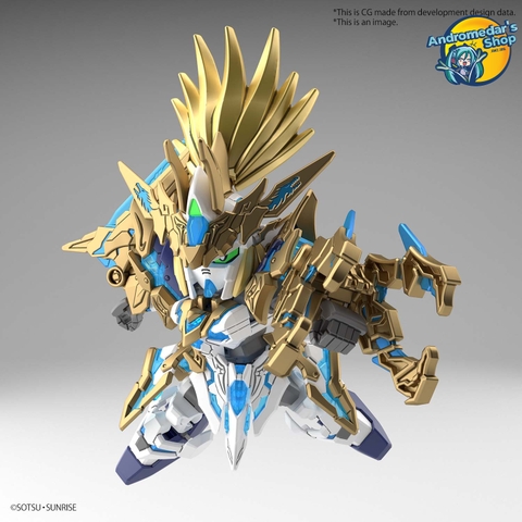 [Bandai] Mô hình lắp ráp SDW Heroes 17 Longzun Liu Bei Unicorn Gundam (Gundam Model Kits)