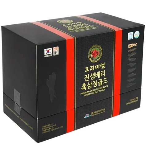 Cao Hắc Sâm Daesan Hàn Quốc Cao Cấp Hộp 2 Lọ x 240g