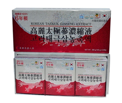 Cao Thiên Sâm Taekuk 100g x 3 lọ Hàn Quốc