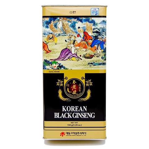 Hắc Sâm Củ Khô Hộp Thiếc Daedong 150g