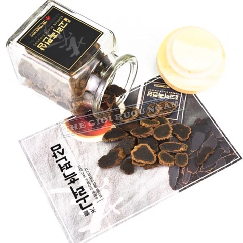Hắc Sâm Củ Khô Daedong Thái Lát 75g 1 Lọ