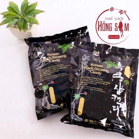 Kẹo Hắc Sâm Daedong Hàn Quốc Gói 250g