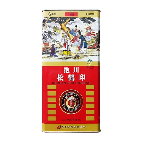 Sâm Củ Khô Hộp Thiếc Pocheon 300g