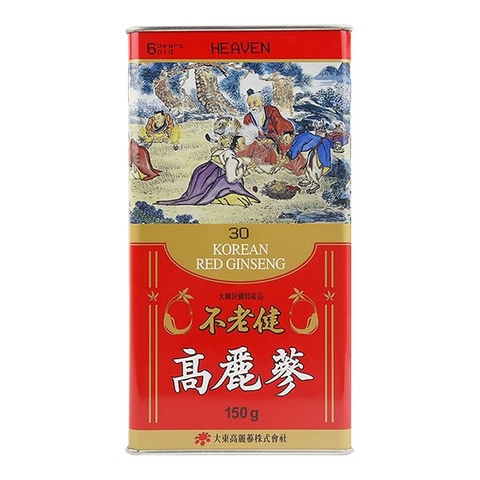 Thiên Sâm Củ Khô Hộp Thiếc Daedong 150g Số 30