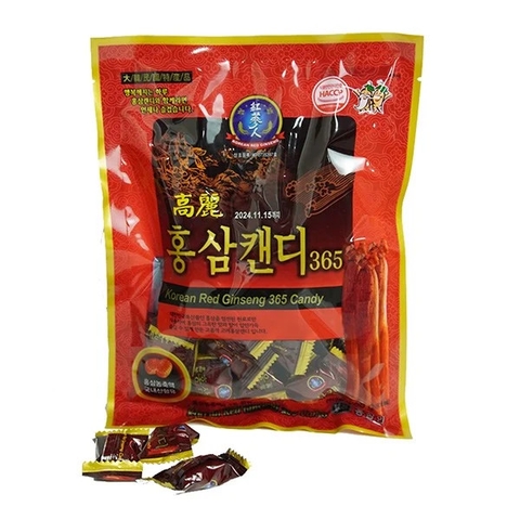 Kẹo Hồng Sâm 365 Hàn Quốc Gói 200g