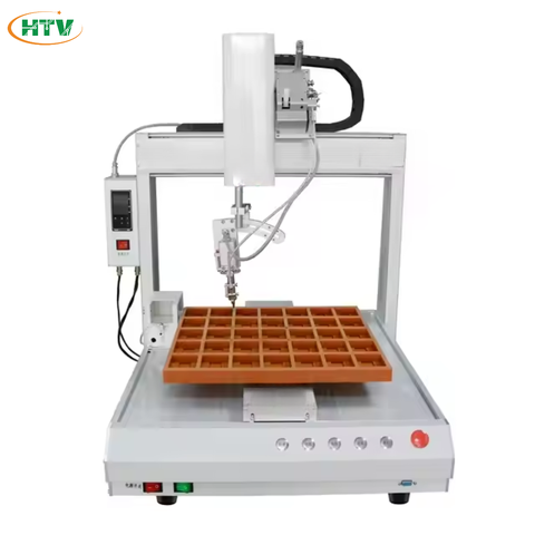 Máy hàn thiếc tự động 1 tay 2 bàn HT-ASD-0102-2030