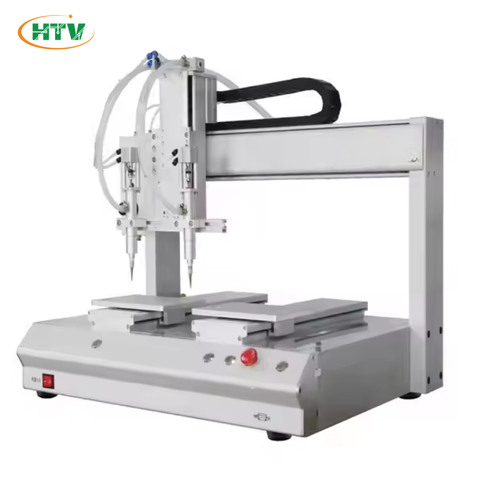 Máy bơm keo tự động 1 trục 2 bàn HT-AG-0202-2030