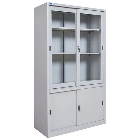 Tủ Hồ Sơ Sắt Cửa Lùa TU09K3BCK