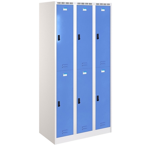Tủ Để Đồ Cá Nhân 6 Ngăn TTD982-3K