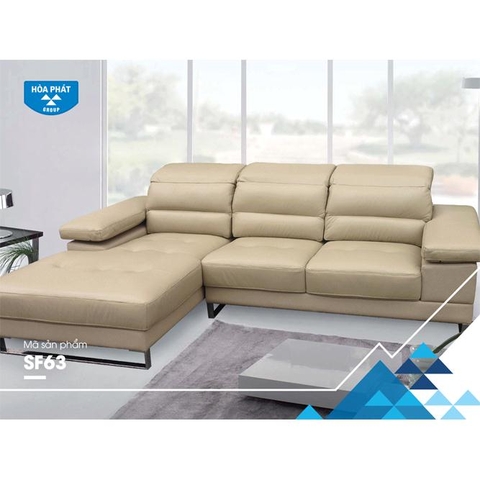Bộ ghế sofa SF63 Da thật