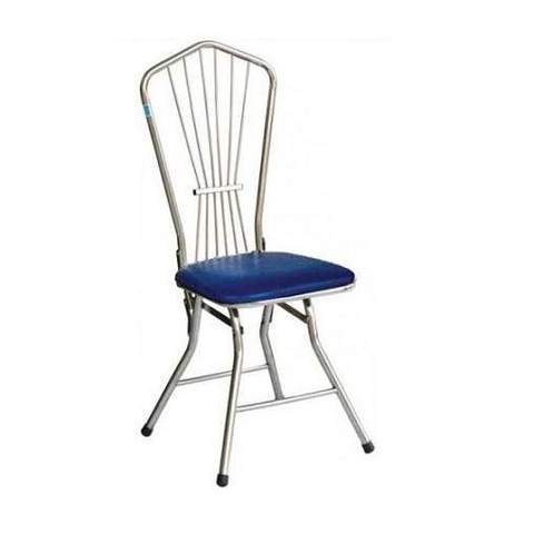 Ghế gấp khung thép mạ G17M đệm tựa bọc PVC