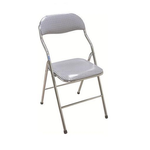 Ghế gấp khung thép sơn G01 đệm tựa bọc PVC