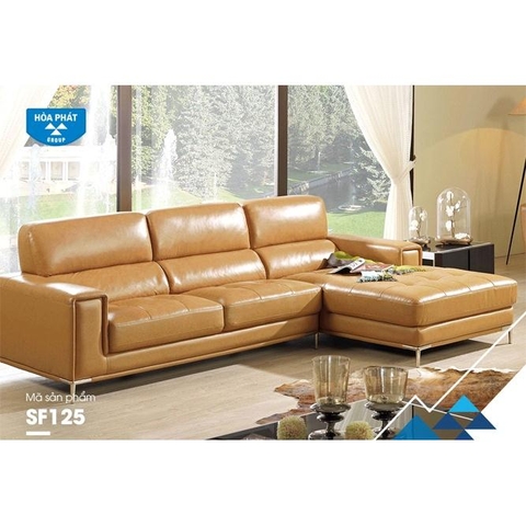 Bộ ghế sofa SF125A Da thật