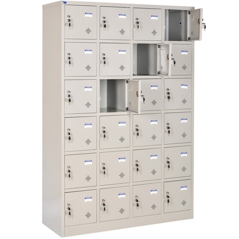 Tủ locker sắt 24 ngăn TU986-4KP