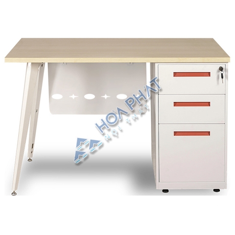 Bàn làm việc cao cấp khung thép Luxury LUX120SHLYC10