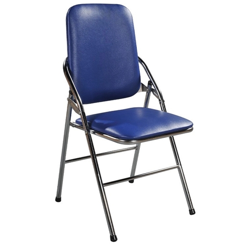 Ghế gấp khung thép mạ G04M đệm tựa bọc PVC