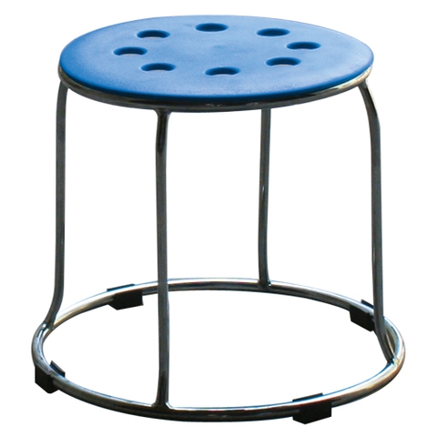 Ghế đôn khung thép mạ GD05AM đệm PVC