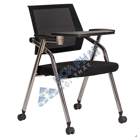 Ghế lưới hội thảo GL402 chân thép mạ