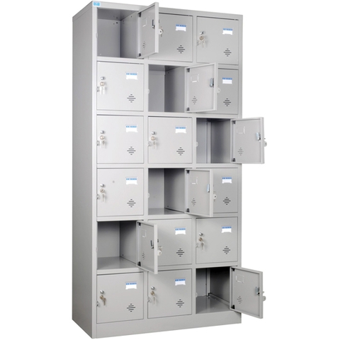 Tủ đồ cá nhân 18 ngăn TU986-3KP